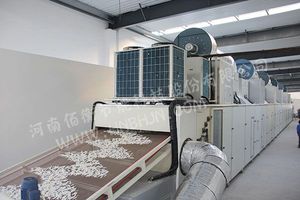 新鄉仙力食品有限公司面葉熱泵烘幹生産線